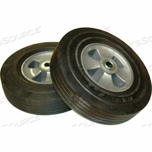 OEM#: FG1004L3000010 КОМПЛЕКТ КОЛЕС С КРЕПЕЖОМ ВКЛЮЧАЕТ (2) 10 КОЛЕС, (4) ШАЙБЫ, (2) ГАЙКИ ОСИ от Rubbermaid Medical Division