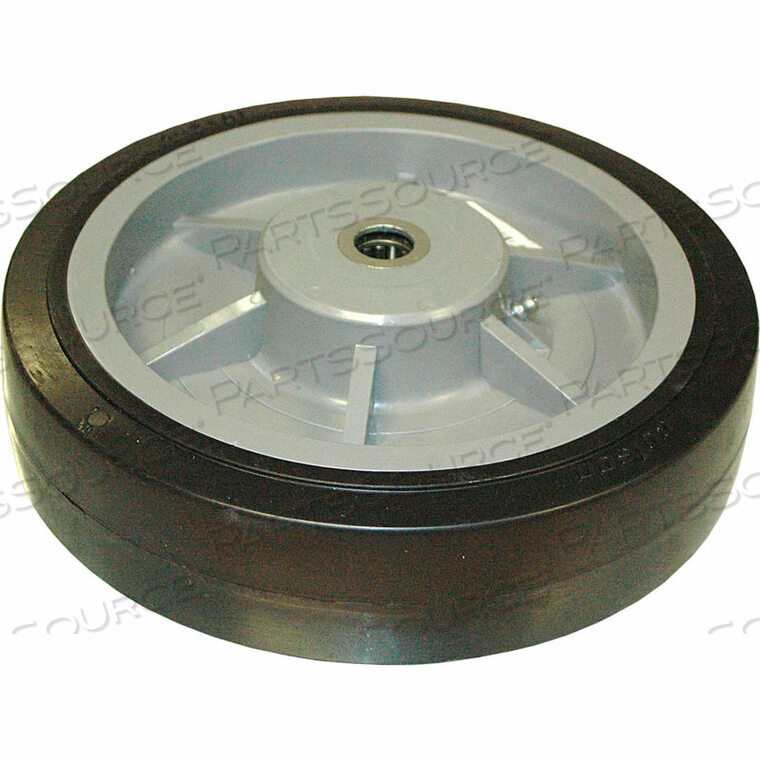 OEM#: FG1306L3000010 КОЛЕСО С КРЕПЕЖОМ ВКЛЮЧАЕТ (1) КОЛЕСО, (2) ШАЙБЫ И (1) ГАЙКУ ОСИ от Rubbermaid Medical Division