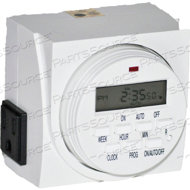 OEM#: FTD 7ПРОГРАММИРУЕМЫЙ ЦИФРОВОЙ ТАЙМЕР 7 ДНЕЙ ЗАЗЕМЛЕННЫЙ от Fantech