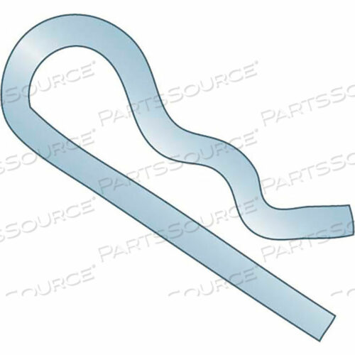 3/64 X 37/64 МОСТОВОЙ ШТИФТ - ПРУЖИННАЯ ПРОВОЛОКА MB - ЦИНКОВЫЙ ПРОЗРАЧНЫЙ - СДЕЛАНО В США