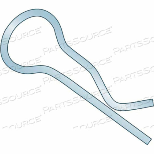 ШТИФТ 1/8 X 3-1/8 - ПРУЖИННАЯ ПРОВОЛОКА MB - ПРОЗРАЧНЫЙ ЦИНК - СДЕЛАНО В США