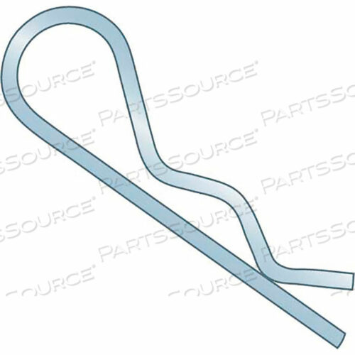 ШТИФТ МОСТА 3/32 X 2-1/2 - ПРУЖИННАЯ ПРОВОЛОКА MB - ПРОЗРАЧНЫЙ ЦИНК - СДЕЛАНО В США