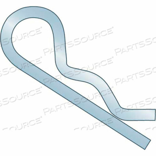 .243 X 4 МОСТОВОЙ ШТИФТ - ПРУЖИННАЯ ПРОВОЛОКА MB - ЦИНКОВЫЙ ПРОЗРАЧНЫЙ - СДЕЛАНО В США