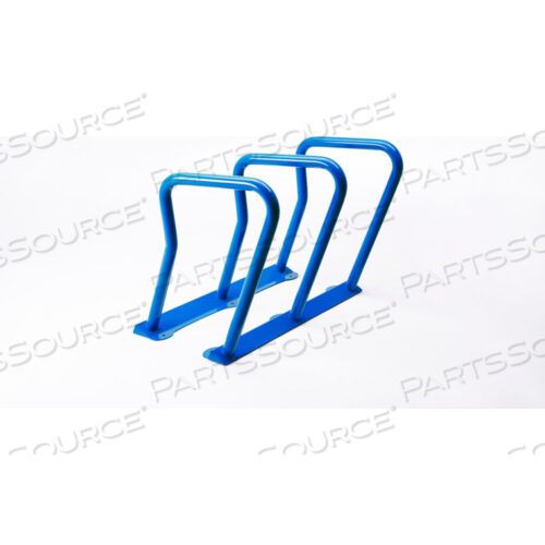 Стальная стойка для велосипедов SURF на 6 велосипедов, синяя