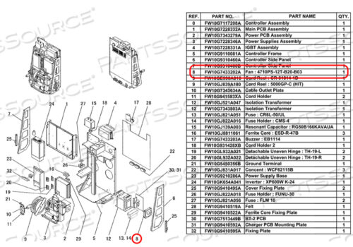 ВЕНТИЛЯТОР 4710PS-12T-B20-A12
