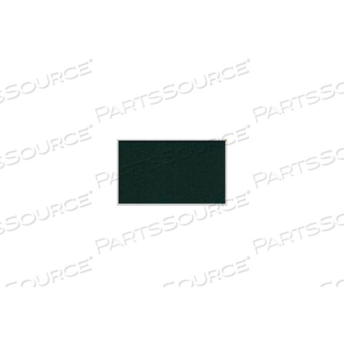 ДОСКА ОБЪЯВЛЕНИЙ 3 X 5 - ПОВЕРХНОСТЬ ИЗ ЭБЕНОВОГО ВИНИЛА - СЕРЕБРЯНАЯ РАМА