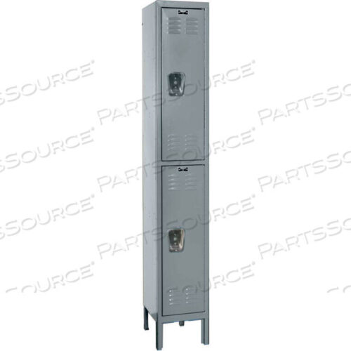 OEM#: U1518-2A-HGU1518-2A ПРЕМИУМ ШКАФЧИК ДВУХЪЯРУСНЫЙ 15X21X36 2 ДВЕРИ В СБОРЕ - ТЕМНО-СЕРЫЙ от Hallowell