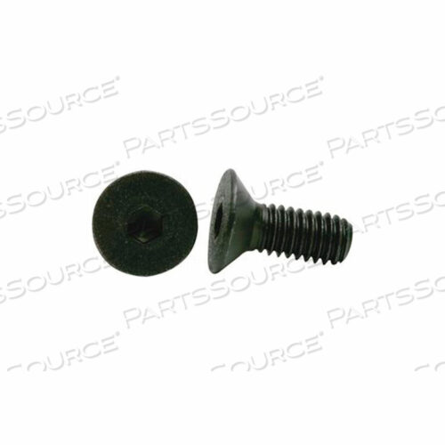 M5 X 0.8 X 12MM FLAT SOCKET CAP SCREW - STEEL - BLACK OXIDE - UNC - PKG OF 100 - HOLO-KROME