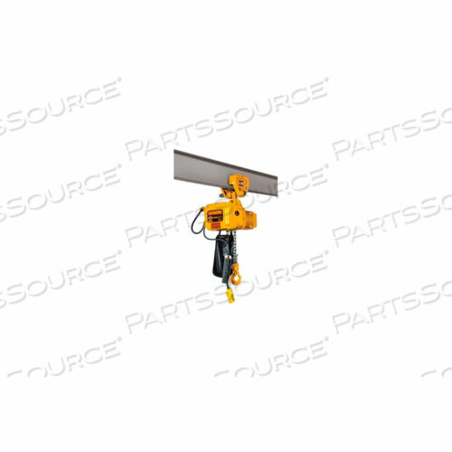 OEM#: SNERP020L-10-115VSNER 2 ТОННЫ, ЭЛЕКТРИЧЕСКАЯ ЦЕПНАЯ ТАЛЬ С ТОЛКАЮЩЕЙ ТЕЛЕЖКОЙ, 10 ПОДЪЕМОВ, 7 ФУТОВ В МИНИМУМ, 115 В от Harrington