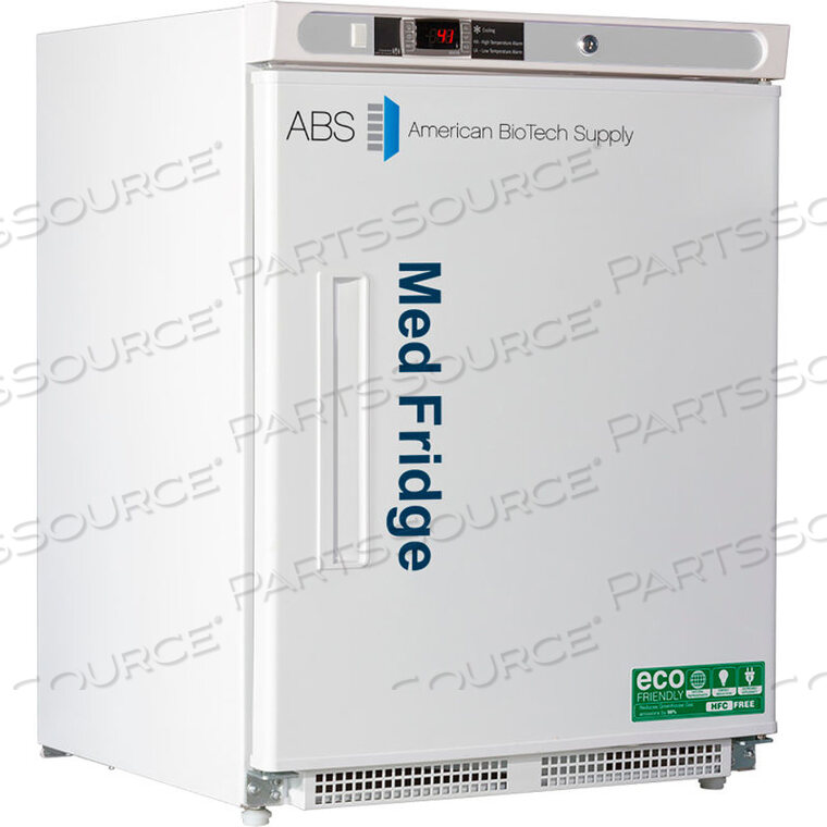 OEM#: PH-ABT-HC-UCBI-0404-ADAABS PREMIER PHARMACY ВСТРАИВАЕМЫЙ ПОДСТОЛБОВОЙ ХОЛОДИЛЬНИК, СООТВЕТСТВУЮЩИЙ СТАНДАРТУ ADA, ДВЕРЬ С ПРАВЫМИ ПЕТЛЯМИ, ОБЪЕМ 4,6 куб. ФУТА от American BioTech Supply