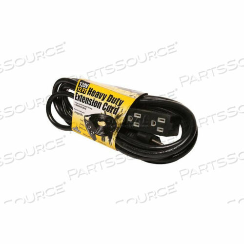 УДЛИНИТЕЛЬ, 120 В, 12 ФУТОВ.