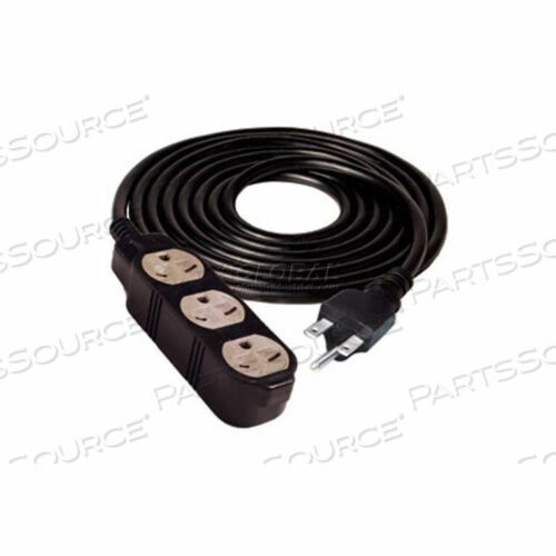 УДЛИНИТЕЛЬ, 240 В, 25 ФУТОВ.