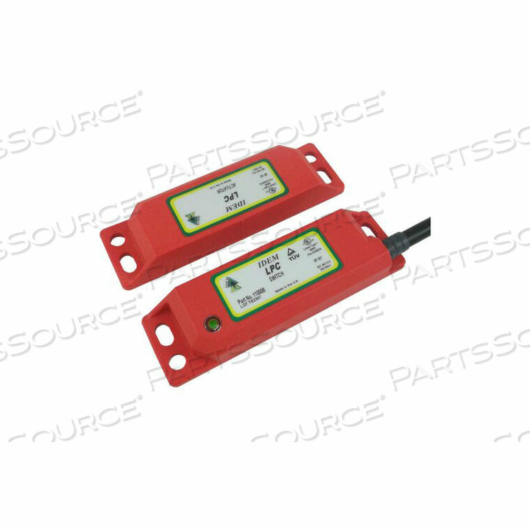 OEM#: 110007LPC КОДИРОВАННЫЙ БЕСКОНТАКТНЫЙ ВЫКЛЮЧАТЕЛЬ СО СВЕТОДИОДОМ, 10M, 2NC 1NO от IDEM Safety Switches Usa