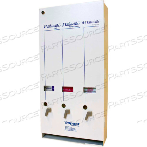 ТАМПОН TOKEN, ДИСПЕНСЕР ДЛЯ САЛФЕТОК И ПРОКЛАДОК №4 С ОКНОМ, БЕЛЫЙ