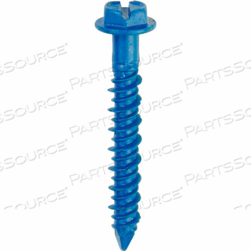 TAPCON - БЕТОННЫЙ АНКЕР 1/4 X 2-1/4 - ШЕСТИГРАННАЯ ГОЛОВКА - СДЕЛАНО В США - УПАКОВКА ИЗ 8 ШТ.