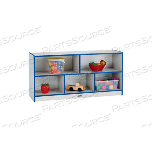 OEM#: 0324JCWW180ОДНОСТОРОННИЙ МОБИЛЬНЫЙ КРЕСЛО ДЛЯ МАЛЫШЕЙ, 48 Ш X 15 Г X 24-1/2 В, СЕРЫЙ ЛАМИНАТ, ЧЕРНЫЙ КРОМ от Jonti-Craft Inc