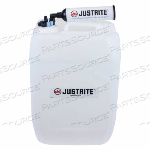 OEM#: 12847VAPORTRAP UN/DOT БУТЫЛКА С КОМПЛЕКТОМ ФИЛЬТРОВ, HDPE, 20 ЛИТРОВ, 8 ОТВЕРСТИЙ от Justrite