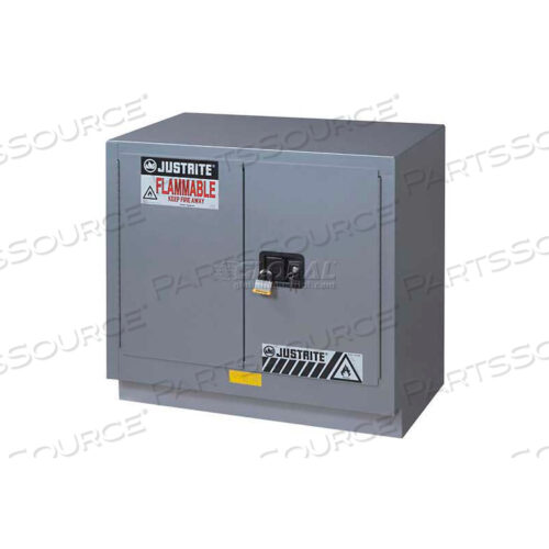 23 ГАЛЛОНА, 2 ДВЕРИ, РУЧНОЙ, ШКАФ ПОД ВЫТЯЖНЫМ ЩИТКОМ, 36 Ш X 21-5/8 Г X 35-3/4 В, СЕРЕБРИСТЫЙ