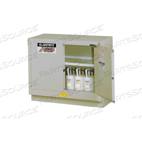 31 ГАЛЛОН, 2 ДВЕРИ, РУЧНОЙ, ШКАФ ПОД ВЫТЯЖНЫМ ЩИТКОМ, 48 Ш X 21-5/8 Г X 35-3/4 В, СЕРЕБРИСТЫЙ