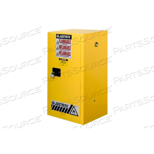 15 ГАЛЛОНОВ, 1 ДВЕРЦА, САМОЗАКРЫВАЮЩАЯСЯ, КОМПАКТНАЯ, ОГНЕОПАСНАЯ ШКАФ, 23-1/4 Ш X 18 Г X 44 В, БЕЛЫЙ