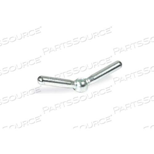 GN99.8 ДВУХРЫЧАЖНЫЙ ЗАЖИМ ИЗ НЕРЖАВЕЮЩЕЙ СТАЛИ С РЕЗЬБОЙ 40 ММ D 118 ММ L