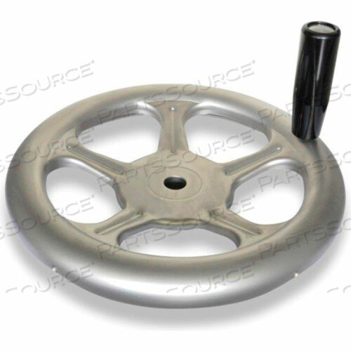 НЕРЖАВЕЮЩИЙ МАХОВИК СО СПИЦАМИ И РУЧКОЙ ОБОРОТА - ДИАМЕТР 7,87 X ОТВЕРСТИЕ 0,625