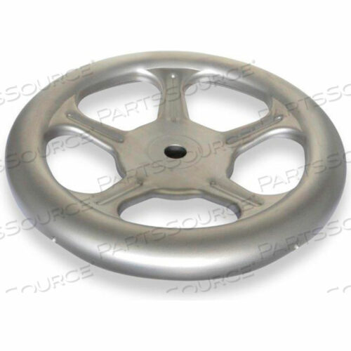 НЕРЖАВЕЮЩИЙ МАХОВИК СО СПИЦАМИ БЕЗ РУЧКИ - ДИАМЕТР 9,84 X ОТВЕРСТИЕ 0,750