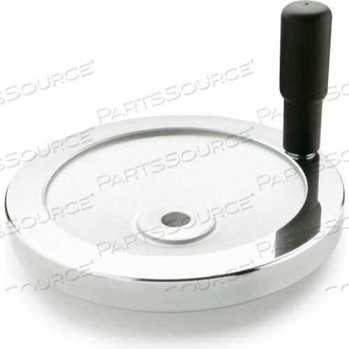 АЛЮМИНИЕВЫЙ ЦЕЛЬНЫЙ ДИСКОВЫЙ МАХОВИК С РУЧКОЙ ОБОРОТА - ДИАМЕТР 3,15 X ОТВЕРСТИЕ 8 ММ