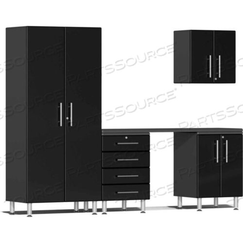OEM#: UG22051BULTI-MATE GARAGE 2 SERIES 5-PIECE CABINET SET 106.5 X 21 X 80 BLACK от Sublime Kitchen And Garage Cabinets Inc