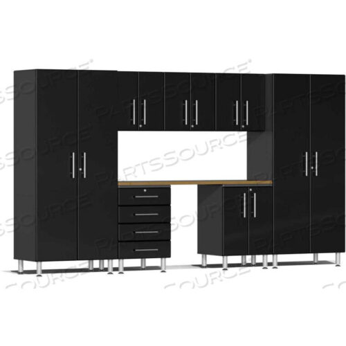 OEM#: UG22082BULTI-MATE GARAGE 2 SERIES 8-PIECE CABINET SET 142 X 21 X 80 BLACK от Sublime Kitchen And Garage Cabinets Inc