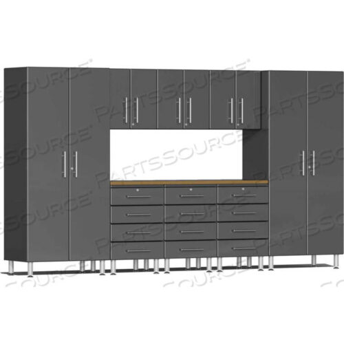 OEM#: UG22092GULTI-MATE GARAGE 2 SERIES 9-PIECE CABINET SET 142 X 21 X 80 GRAY от Sublime Kitchen And Garage Cabinets Inc
