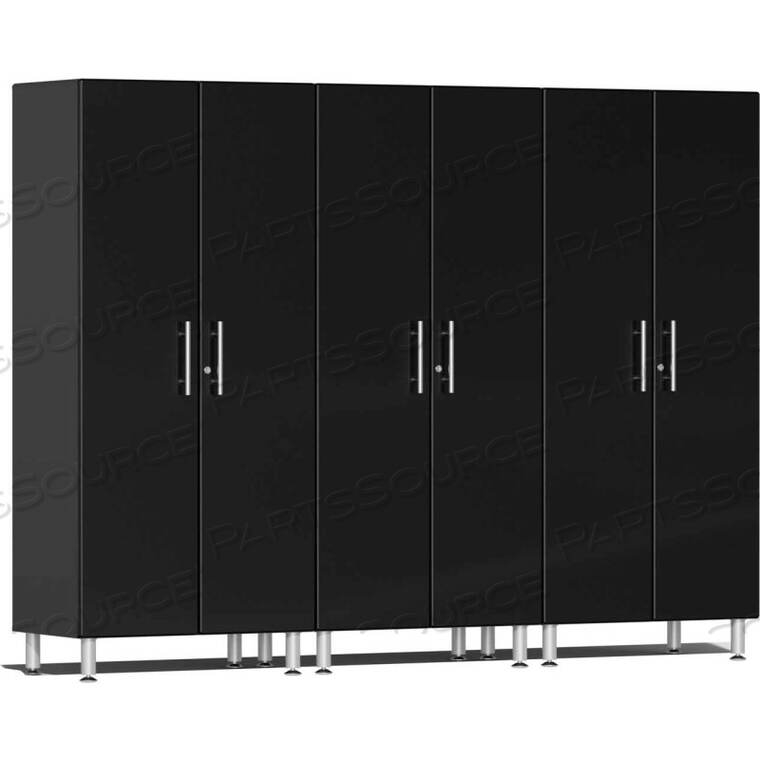 OEM#: UG22630BULTI-MATE GARAGE 2 SERIES 3-PIECE TALL CABINET SET 106.5 X 21 X 80 BLACK от Sublime Kitchen And Garage Cabinets Inc