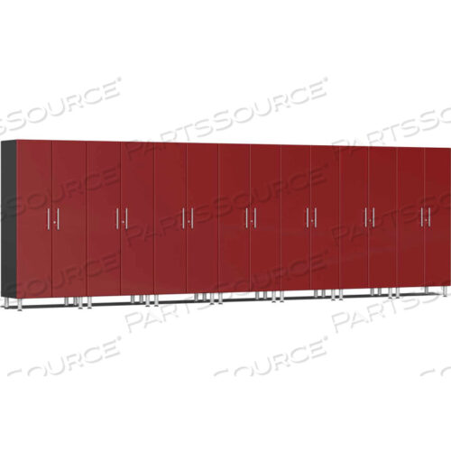 OEM#: UG22670RULTI-MATE GARAGE 2 SERIES 7-PIECE TALL CABINET SET 248.5 X 21 X 80 RED от Sublime Kitchen And Garage Cabinets Inc