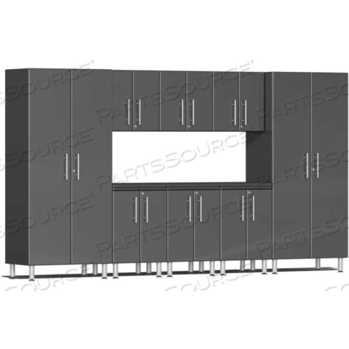 OEM#: UG23091GULTI-MATE GARAGE 2 SERIES 9-PIECE CABINET SET 141 X 21 X 36.5 GRAY от Sublime Kitchen And Garage Cabinets Inc
