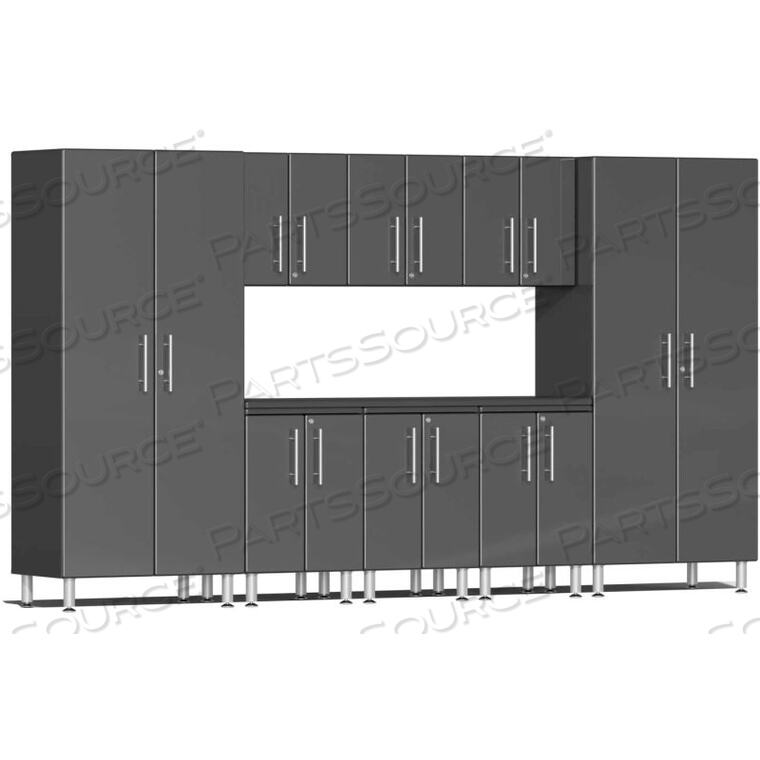OEM#: UG23091GULTI-MATE GARAGE 2 SERIES 9-PIECE CABINET SET 141 X 21 X 36.5 GRAY от Sublime Kitchen And Garage Cabinets Inc