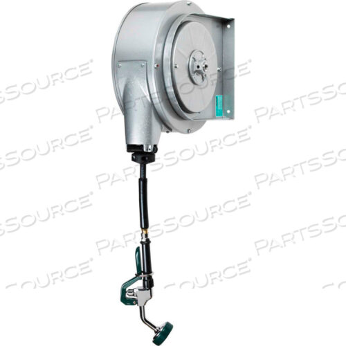 ШЛАНГОВАЯ КАТУШКА В СБОРЕ, ЗАКРЫТАЯ, СЕРАЯ ПОРОШКОВАЯ ПОКРЫТИЕ