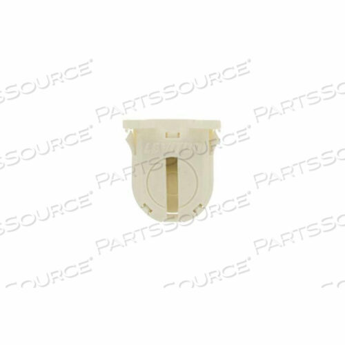 FLUORESCENT LAMPHOLDER, SNAP-IN, WHITE