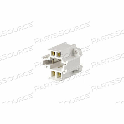 26 Вт 32 Вт 42 Вт 4-КОНТАКТНЫЙ, 10 ММ КОМПАКТНЫЙ ПАТРОН ДЛЯ ФЛУОРЕСЦЕНТНОЙ ЛАМПЫ, БЕЛЫЙ - МИН. КОЛ-ВО 23