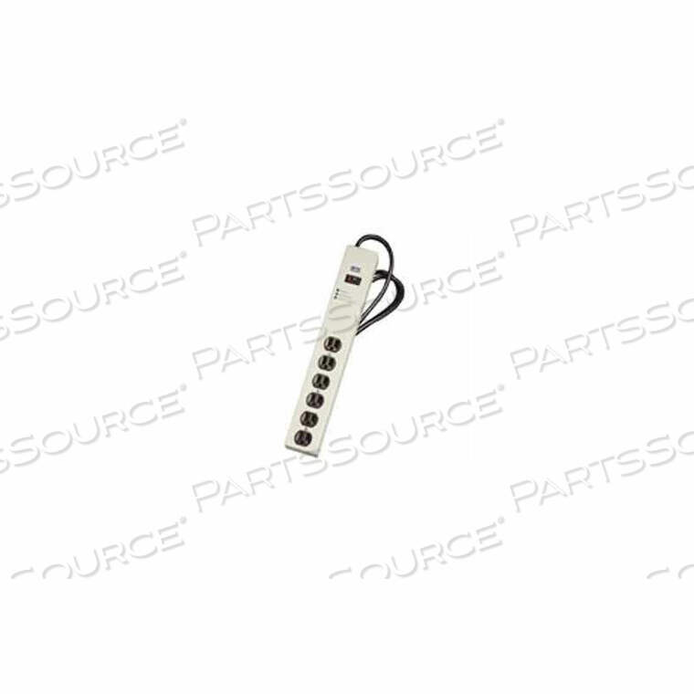 OEM#: 5100-IPSPOWER STRIP, ЗАЩИТА ОТ ПЕРЕНАПРЯЖЕНИЯ, 6 РОЗЕТОК, 6 ФУТОВ, 15 А 125 В от Leviton