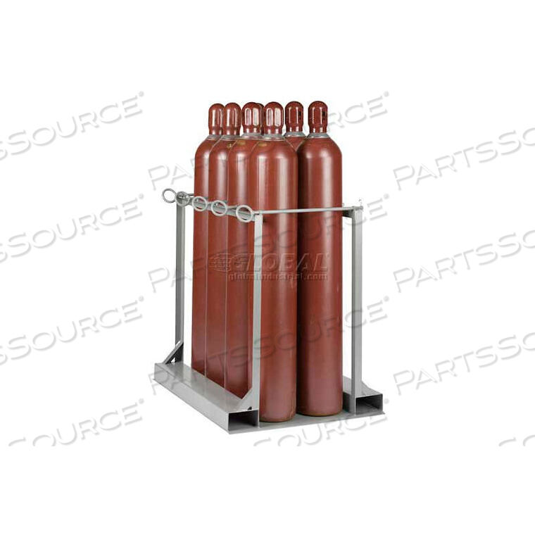 OEM#: GSP-8VERTICAL, 8 ЦИЛИНДРОВ, ПОДДОННАЯ СТОЙКА ДЛЯ ГАЗОВЫХ БАЛЛОНОВ, 33 Ш X 47 Г X 41 В от Little Giant