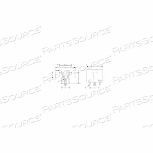 ОБРАБАТЫВАЕМЫЕ СТАНДАРТНЫЕ ЗАЖИМЫ - 1000 С БЛОКИРОВОЧНОЙ ПЛАСТИНОЙ 2.00 - МИН. КОЛ-ВО 3 - США