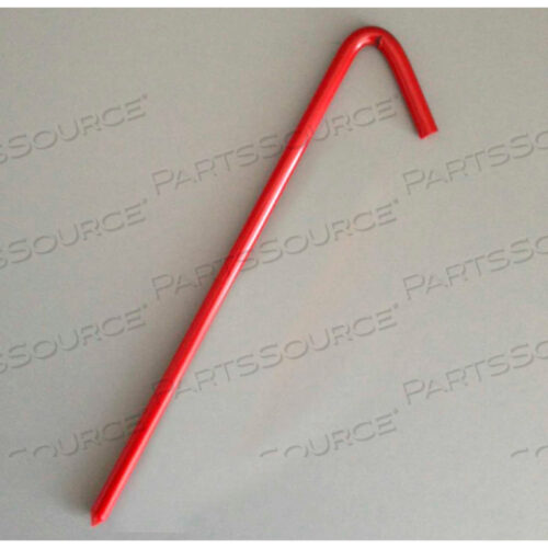 10 МИНИ-КРЮЧКОВ ДЛЯ БРЕЗИНОВОГО КРЮКА, КРАСНЫЕ