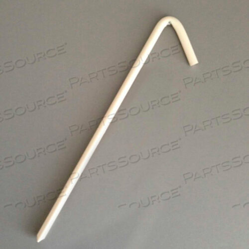 10 МИНИ-КРЮЧКОВ ДЛЯ БРЕЗИНОВОГО КРЮЧКА, ЯРКО-БЕЛЫЙ