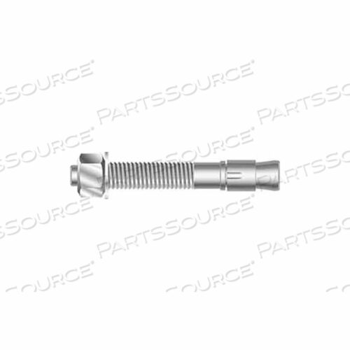 МЕХАНИЧЕСКИЙ КЛИНОВОЙ АНКЕР - 1/4-20 X 2-1/4 - СТАЛЬ - ЦИНК - США - УПАКОВКА 20 ШТ.