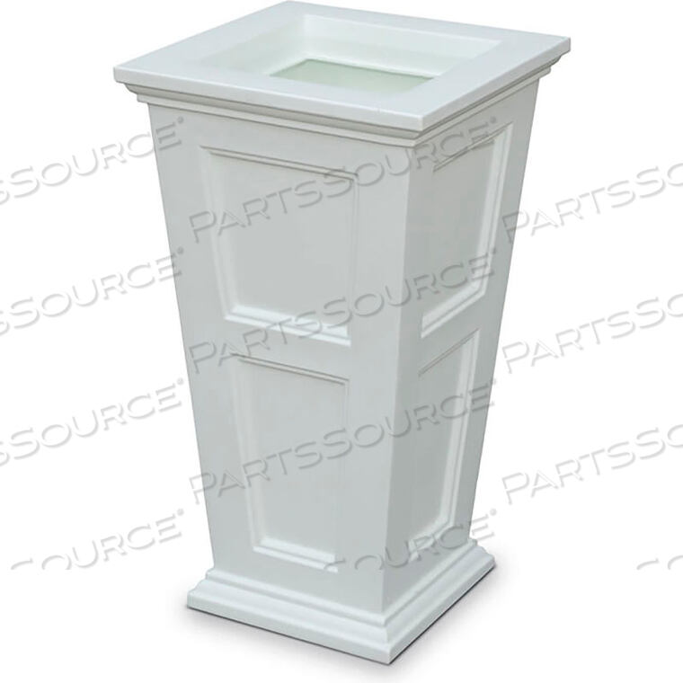 OEM#: 5829-WFAIRFIELD 28 TALL PLANTER, WHITE от Mayne Mail Post Inc
