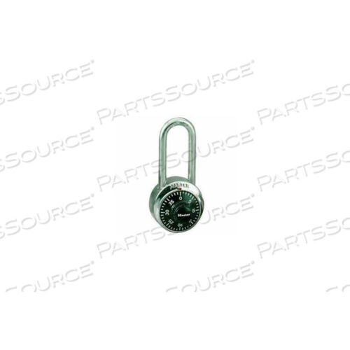 OEM#: 1502LHGENERAL SECURITY COMBO PADLOCK LH SHACKLE - ЧЕРНЫЙ ЦИФЕРБЛАТ от Master Lock