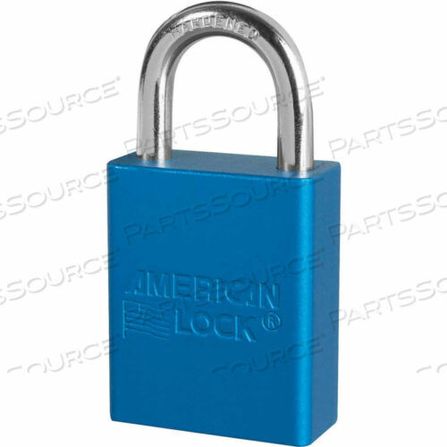 OEM#: S1105BLUAMERICAN LOCK АЛЮМИНИЕВЫЙ БЕЗОПАСНЫЙ НАВЕСНОЙ ЗАМОК, 1-1/2W X 1H ДУГА, СИНИЙ от Master Lock