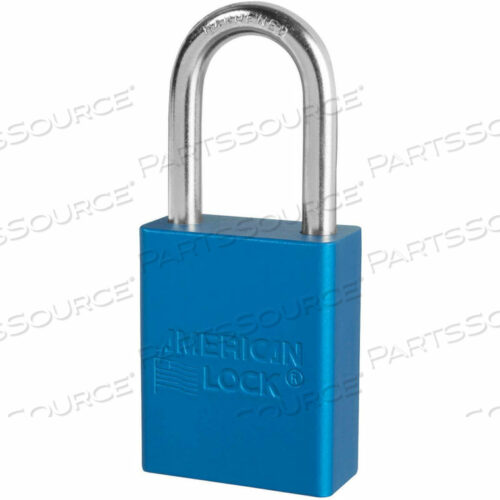 OEM#: S1106BLUAMERICAN LOCK АЛЮМИНИЕВЫЙ БЕЗОПАСНЫЙ НАВЕСНОЙ ЗАМОК, 1-1/2W X 1-1/2H ДУГА, СИНИЙ от Master Lock