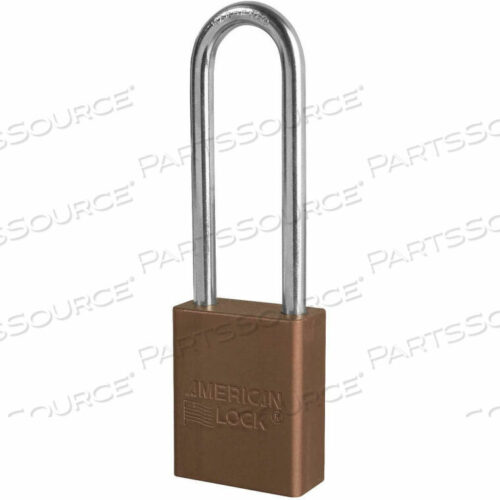 OEM#: S1107BRАлюминиевый замок безопасности NAMERICAN LOCK, скоба 1-1/2W X 3H, коричневый от Master Lock