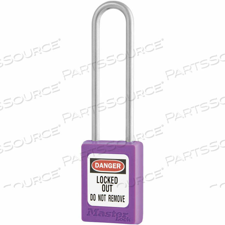 OEM#: S31LTPRPTТЕРМОПЛАСТИЧЕСКИЙ НАВЕСНОЙ ЗАМОК ZENEX, 1-3/8W X 3H ДУГА, ФИОЛЕТОВЫЙ от Master Lock